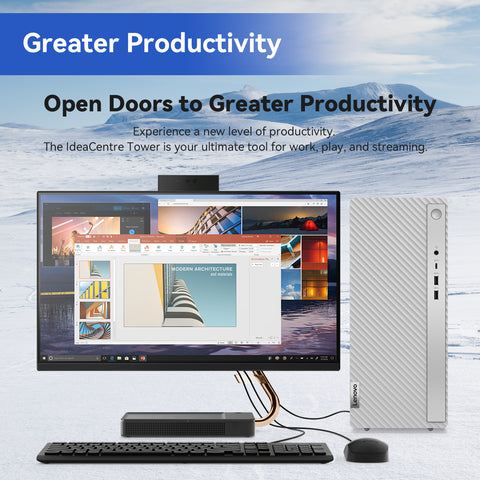 LENOVO IdeaCentre 14 Tower Desktop Intel Core i7 16GB RAM Intel UHD Graphics 512GB SSD Storage Windows 11 Home - Grey LENOVO IdeaCentre 14 Tower Desktop Intel Core i7 16GB RAM Intel UHD Graphics 512GB SSD Storage Windows 11 Home - Grey