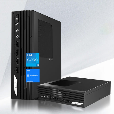 MSI PRO DP21 MFF Desktop Intel Core i5 8GB RAM Intel UHD Graphics 512GB SSD Storage Windows 11 Pro - Black MSI PRO DP21 MFF Desktop Intel Core i5 8GB RAM Intel UHD Graphics 512GB SSD Storage Windows 11 Pro - Black
