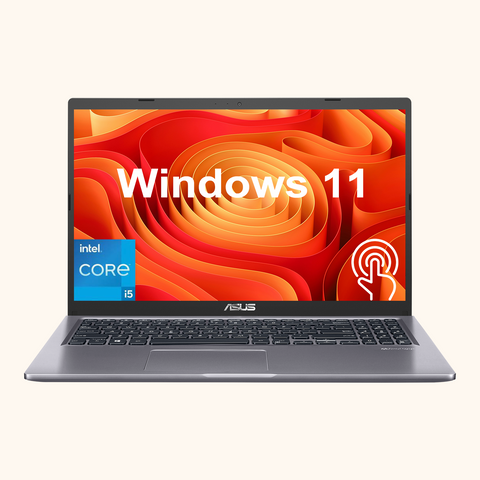 ASUS Vivobook X515E Laptop, 15.6" FHD 1920 * 1080 Touchscreen 60Hz, Intel Core i5-1135G7, Intel Iris Xe Graphics, 8GB DDR4 RAM, 512GB PCIe M.2 SSD, Wi-Fi 5, Windows 11 Home, Grey ASUS Vivobook X515E Laptop, 15.6" FHD 1920 * 1080 Touchscreen 60Hz, Intel Core i5-1135G7, Intel Iris Xe Graphics, 8GB DDR4 RAM, 512GB PCIe M.2 SSD, Wi-Fi 5, Windows 11 Home, Grey