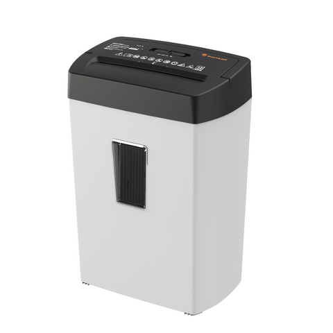 Bonsaii Crosscut Paper Shredder, 12-Sheet Capacity, P-4 Security Level, 5.5-Gallon Bin, Heavy-Duty Shredder for Home or Office, Destroys Paper, Credit Cards, Mail, and Staples, White & Black with Viewing Window Bonsaii Crosscut Paper Shredder, 12-Sheet Capacity, P-4 Security Level, 5.5-Gallon Bin, Heavy-Duty Shredder for Home or Office, Destroys Paper, Credit Cards, Mail, and Staples, White & Black with Viewing Window