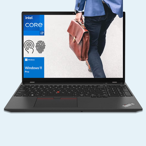 Lenovo ThinkPad T16 Business Laptop, 16" FHD+ 1920 * 1200 Touchscreen 60Hz, Intel Core i7-1265U, Intel Iris Xe Graphics, 16GB DDR4 RAM, 512GB PCIe M.2 SSD, Wi-Fi 6, Windows 11 Pro, Black Lenovo ThinkPad T16 Business Laptop, 16" FHD+ 1920 * 1200 Touchscreen 60Hz, Intel Core i7-1265U, Intel Iris Xe Graphics, 16GB DDR4 RAM, 512GB PCIe M.2 SSD, Wi-Fi 6, Windows 11 Pro, Black