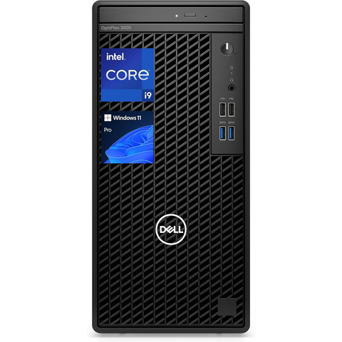 Dell OptiPlex 3000 Series 3000 Business Tower Desktop, Intel Core i9-12900K, Intel UHD Graphics, 8GB DDR4 UDIMM RAM, 256GB PCIe M.2 SSD, No Wi-Fi, Ubuntu, Black Dell OptiPlex 3000 Series 3000 Business Tower Desktop, Intel Core i9-12900K, Intel UHD Graphics, 8GB DDR4 UDIMM RAM, 256GB PCIe M.2 SSD, No Wi-Fi, Ubuntu, Black
