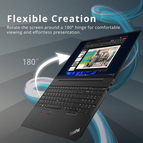 Lenovo ThinkPad E16 Gen 1 Business Laptop, 16" FHD+ 1920 * 1200 Non-touch 60Hz, AMD Ryzen 5 7530U, AMD Radeon Graphics, 16GB DDR4 RAM, 512GB PCIe M.2 SSD, Wi-Fi 6, No OS, Black Lenovo ThinkPad E16 Gen 1 Business Laptop, 16" FHD+ 1920 * 1200 Non-touch 60Hz, AMD Ryzen 5 7530U, AMD Radeon Graphics, 16GB DDR4 RAM, 512GB PCIe M.2 SSD, Wi-Fi 6, No OS, Black