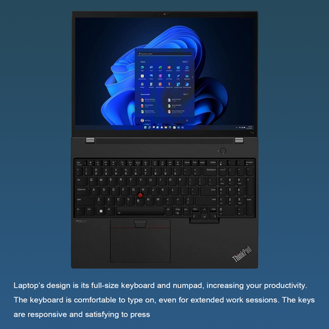 Lenovo ThinkPad T16 Business Laptop, 16" FHD+ 1920 * 1200 Touchscreen 60Hz, Intel Core i7-1265U, Intel Iris Xe Graphics, 16GB DDR4 RAM, 512GB PCIe M.2 SSD, Wi-Fi 6, Windows 11 Pro, Black Lenovo ThinkPad T16 Business Laptop, 16" FHD+ 1920 * 1200 Touchscreen 60Hz, Intel Core i7-1265U, Intel Iris Xe Graphics, 16GB DDR4 RAM, 512GB PCIe M.2 SSD, Wi-Fi 6, Windows 11 Pro, Black