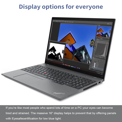 Lenovo ThinkPad T16 Gen 2 Business Laptop, 16" FHD+ 1920 * 1200 Touchscreen 60Hz, Intel Core i7-1355U, Intel UHD Graphics, 16GB DDR5 RAM, 512GB PCIe M.2 SSD, Wi-Fi 6, Windows 11 Pro, Grey Lenovo ThinkPad T16 Gen 2 Business Laptop, 16" FHD+ 1920 * 1200 Touchscreen 60Hz, Intel Core i7-1355U, Intel UHD Graphics, 16GB DDR5 RAM, 512GB PCIe M.2 SSD, Wi-Fi 6, Windows 11 Pro, Grey