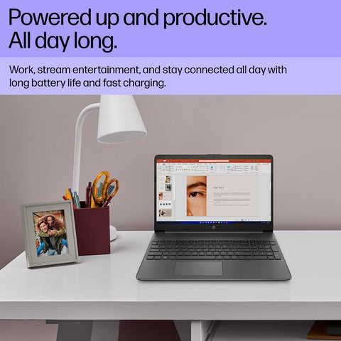 HP Essential 15-dy5599nr Laptop, 15" FHD Non-touch 60Hz, Intel Core i3-1215U, Intel UHD Graphics, 8GB DDR4 RAM, 128GB PCIe M.2 SSD, Wi-Fi 6, Windows 11 Home, Gray HP Essential 15-dy5599nr Laptop, 15" FHD Non-touch 60Hz, Intel Core i3-1215U, Intel UHD Graphics, 8GB DDR4 RAM, 128GB PCIe M.2 SSD, Wi-Fi 6, Windows 11 Home, Gray