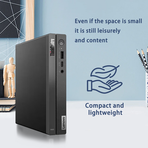 LENOVO ThinkCentre neo 50q MFF Desktop Intel Core i3 8GB RAM Intel UHD Graphics 256GB SSD Storage Windows 11 Pro - Black LENOVO ThinkCentre neo 50q MFF Desktop Intel Core i3 8GB RAM Intel UHD Graphics 256GB SSD Storage Windows 11 Pro - Black