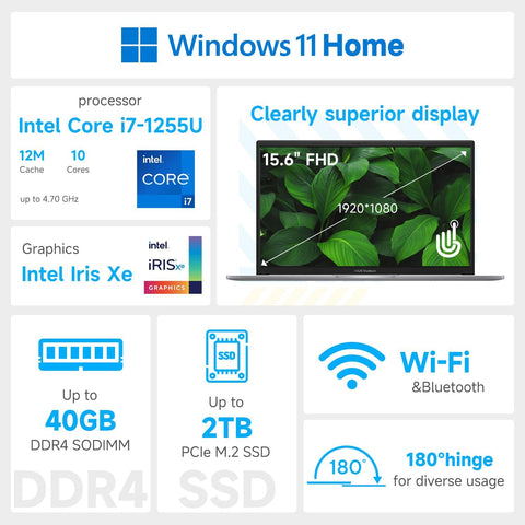 ASUS Vivobook 15 15.6" Traditional Laptop Intel Core i7 16GB RAM Intel Iris Xe Graphics 512GB SSD Storage Windows 11 Home 60Hz - Silver ASUS Vivobook 15 15.6" Traditional Laptop Intel Core i7 16GB RAM Intel Iris Xe Graphics 512GB SSD Storage Windows 11 Home 60Hz - Silver
