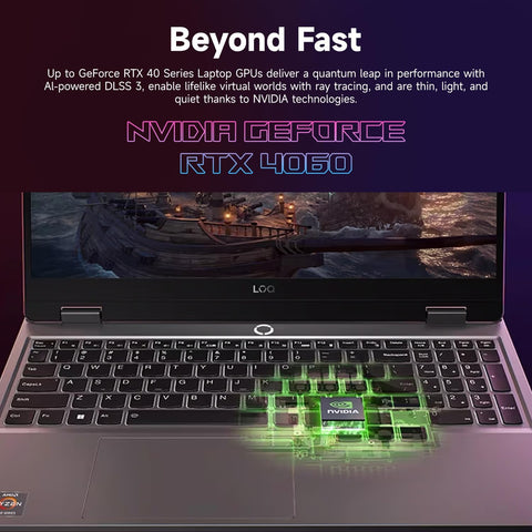 LENOVO LOQ 15.6" Traditional Laptop AMD Ryzen 7 16GB RAM NVIDIA GeForce RTX 4060 1TB SSD Storage Windows 11 Home 144Hz - Grey LENOVO LOQ 15.6" Traditional Laptop AMD Ryzen 7 16GB RAM NVIDIA GeForce RTX 4060 1TB SSD Storage Windows 11 Home 144Hz - Grey