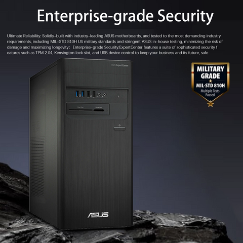 ASUS ExpertCenter D5 Tower Desktop Intel Core i5 8GB RAM Intel UHD Graphics 512GB SSD Storage Windows 11 Home - Black ASUS ExpertCenter D5 Tower Desktop Intel Core i5 8GB RAM Intel UHD Graphics 512GB SSD Storage Windows 11 Home - Black
