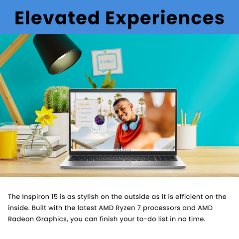 DELL Inspiron 3000 Series 3535 Daily Traditional Laptop, 15.6" FHD 1920*1080 Touchscreen 60Hz, AMD Ryzen 7 7730U, AMD Radeon Graphics, 16GB DDR4 SODIMM, 1TB PCIe M.2 SSD, Wi-Fi 5, Non-RGB Backlit Keyboard, Windows 11 Home, Grey DELL Inspiron 3000 Series 3535 Daily Traditional Laptop, 15.6" FHD 1920*1080 Touchscreen 60Hz, AMD Ryzen 7 7730U, AMD Radeon Graphics, 16GB DDR4 SODIMM, 1TB PCIe M.2 SSD, Wi-Fi 5, Non-RGB Backlit Keyboard, Windows 11 Home, Grey