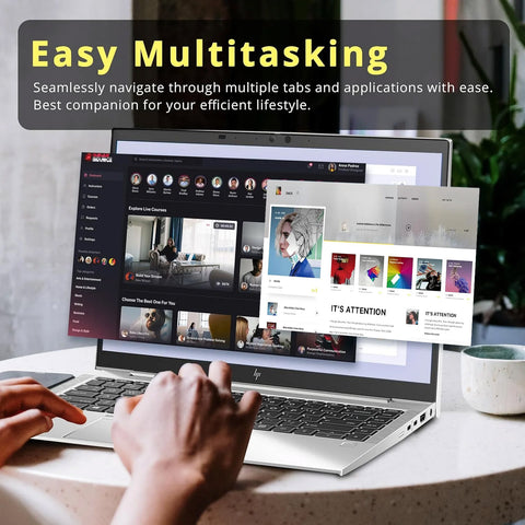 HP EliteBook 845 G8 Business Traditional Laptop, 14" FHD 1920*1080 Non-touch 60Hz, AMD Ryzen 7 Pro 5850U, AMD Radeon Graphics, 16GB DDR4 SODIMM, 512GB PCIe M.2 SSD, Wi-Fi 6, Non-RGB Backlit Keyboard, Windows 10 Pro, Silver HP EliteBook 845 G8 Business Traditional Laptop, 14" FHD 1920*1080 Non-touch 60Hz, AMD Ryzen 7 Pro 5850U, AMD Radeon Graphics, 16GB DDR4 SODIMM, 512GB PCIe M.2 SSD, Wi-Fi 6, Non-RGB Backlit Keyboard, Windows 10 Pro, Silver