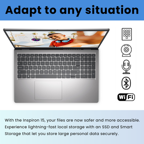 DELL Inspiron 3000 Series 3535 Daily Traditional Laptop, 15.6" FHD 1920*1080 Touchscreen 60Hz, AMD Ryzen 7 7730U, AMD Radeon Graphics, 16GB DDR4 SODIMM, 1TB PCIe M.2 SSD, Wi-Fi 5, Non-RGB Backlit Keyboard, Windows 11 Home, Grey DELL Inspiron 3000 Series 3535 Daily Traditional Laptop, 15.6" FHD 1920*1080 Touchscreen 60Hz, AMD Ryzen 7 7730U, AMD Radeon Graphics, 16GB DDR4 SODIMM, 1TB PCIe M.2 SSD, Wi-Fi 5, Non-RGB Backlit Keyboard, Windows 11 Home, Grey