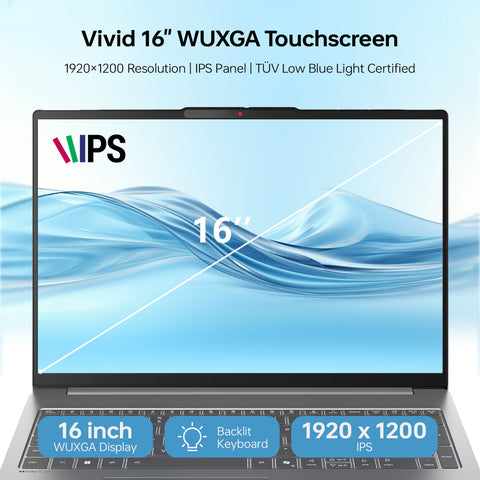 Lenovo IdeaPad Slim 5 16" Premium Traditional Laptop Intel Core 7 240H 16GB RAM Intel Graphics 512GB SSD Storage Windows 11 Home WUXGA 60Hz - Grey Lenovo IdeaPad Slim 5 16" Premium Traditional Laptop Intel Core 7 240H 16GB RAM Intel Graphics 512GB SSD Storage Windows 11 Home WUXGA 60Hz - Grey