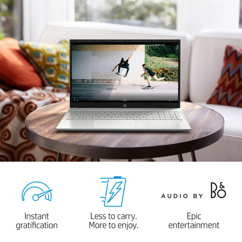 HP Pavilion 15t-eg300 Laptop, 15.6" FHD 1920 * 1080 Touchscreen 60Hz, Intel Core i7-1355U, NVIDIA GeForce MX550, 16GB DDR4 SODIMM RAM, 1TB PCIe M.2 SSD, Wi-Fi 6, Windows 11 Home, Gold HP Pavilion 15t-eg300 Laptop, 15.6" FHD 1920 * 1080 Touchscreen 60Hz, Intel Core i7-1355U, NVIDIA GeForce MX550, 16GB DDR4 SODIMM RAM, 1TB PCIe M.2 SSD, Wi-Fi 6, Windows 11 Home, Gold