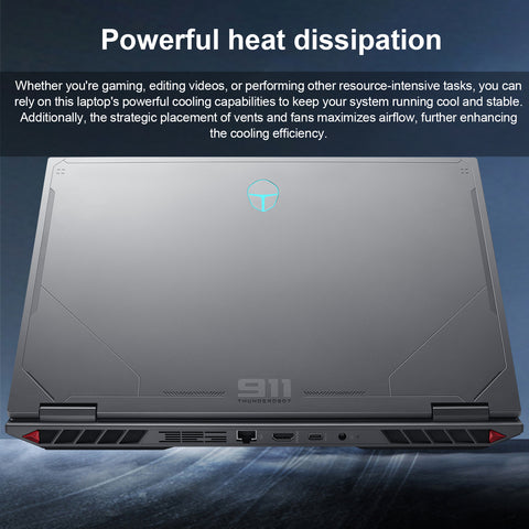 Thunderobot Hunter Blade R16 Gaming Traditional Laptop, 16" WQXGA 2560*1600 Non-touch 240Hz, Intel Core i7-14650HX, NVIDIA GeForce RTX 4060, 32GB DDR5 SODIMM, 1TB PCIe M.2 SSD, Wi-Fi 6, RGB Backlit Keyboard, Windows 11 Home, Grey Thunderobot Hunter Blade R16 Gaming Traditional Laptop, 16" WQXGA 2560*1600 Non-touch 240Hz, Intel Core i7-14650HX, NVIDIA GeForce RTX 4060, 32GB DDR5 SODIMM, 1TB PCIe M.2 SSD, Wi-Fi 6, RGB Backlit Keyboard, Windows 11 Home, Grey