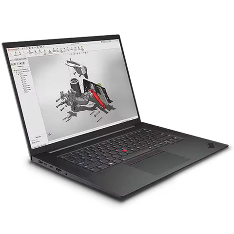 LENOVO ThinkPad P1 16" Mobile Workstation Laptop Intel Core i7 16GB RAM NVIDIA RTX A1000 512GB SSD Storage Windows 11 Pro 165Hz - Black LENOVO ThinkPad P1 16" Mobile Workstation Laptop Intel Core i7 16GB RAM NVIDIA RTX A1000 512GB SSD Storage Windows 11 Pro 165Hz - Black
