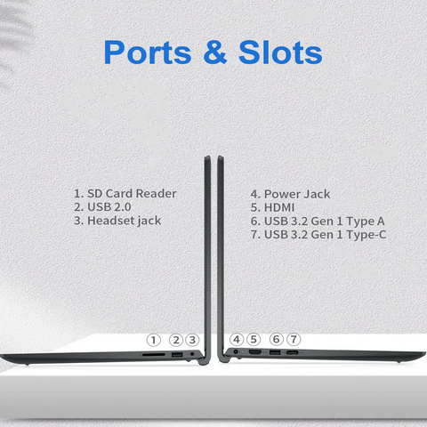 Dell Inspiron 3000 Series 3520 Laptop, 15.6" FHD Non-touch 120Hz, AMD Ryzen 7 5700U, AMD Radeon Graphics, 16GB DDR4 RAM, 1TB PCIe M.2 SSD, Wi-Fi 5, Windows 11 Home, Black Dell Inspiron 3000 Series 3520 Laptop, 15.6" FHD Non-touch 120Hz, AMD Ryzen 7 5700U, AMD Radeon Graphics, 16GB DDR4 RAM, 1TB PCIe M.2 SSD, Wi-Fi 5, Windows 11 Home, Black