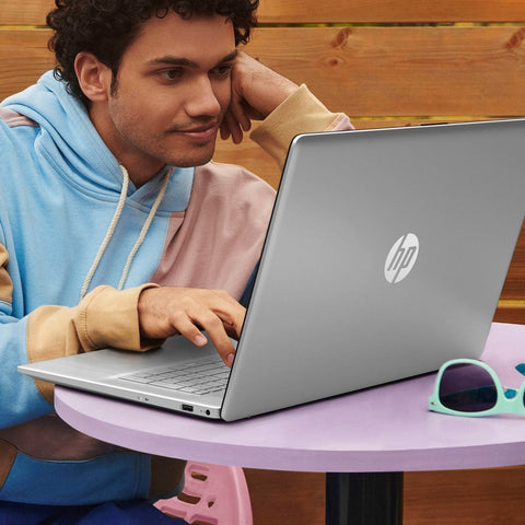 HP Essential 17 Laptop, 17.3" HD+ Touchscreen 60Hz, Intel Core i7-1255U, Intel Iris Xe Graphics, 16GB DDR4 RAM, 512GB PCIe M.2 SSD, Wi-Fi 6, Windows 11 Home, Silver HP Essential 17 Laptop, 17.3" HD+ Touchscreen 60Hz, Intel Core i7-1255U, Intel Iris Xe Graphics, 16GB DDR4 RAM, 512GB PCIe M.2 SSD, Wi-Fi 6, Windows 11 Home, Silver