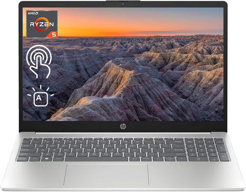 HP Essential 15z-fc000 Laptop, 15.6" HD Touchscreen 60Hz, AMD Ryzen 5 7530U, AMD Radeon Graphics, 8GB DDR4 RAM, 1TB PCIe M.2 SSD, Wi-Fi 6, Windows 11 Home, Silver HP Essential 15z-fc000 Laptop, 15.6" HD Touchscreen 60Hz, AMD Ryzen 5 7530U, AMD Radeon Graphics, 8GB DDR4 RAM, 1TB PCIe M.2 SSD, Wi-Fi 6, Windows 11 Home, Silver