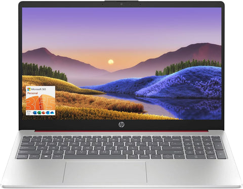 HP Essential Laptop, 15.6" HD 1366x768 Non-touch 60Hz, Intel N-Series N200, Intel UHD Graphics, 4GB DDR4 RAM, 128GB eMMC, Wi-Fi 5, Windows 11 Home, Red HP Essential Laptop, 15.6" HD 1366x768 Non-touch 60Hz, Intel N-Series N200, Intel UHD Graphics, 4GB DDR4 RAM, 128GB eMMC, Wi-Fi 5, Windows 11 Home, Red