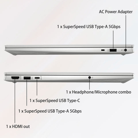 HP Pavilion Laptop, 15.6" FHD 1920 * 1080 Touchscreen 60Hz, Intel Core i7-1355U, NVIDIA GeForce MX550, 16GB DDR4 SODIMM RAM, 1TB PCIe M.2 SSD, Wi-Fi 6, Windows 11 Home, White HP Pavilion Laptop, 15.6" FHD 1920 * 1080 Touchscreen 60Hz, Intel Core i7-1355U, NVIDIA GeForce MX550, 16GB DDR4 SODIMM RAM, 1TB PCIe M.2 SSD, Wi-Fi 6, Windows 11 Home, White