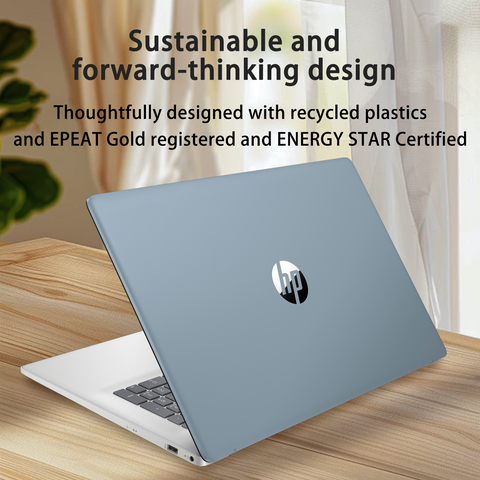 HP Essential 17.3" Traditional Laptop Intel Core 7 8GB RAM Intel Integrated Graphics 512GB SSD Storage Windows 11 Home 60Hz - Blue HP Essential 17.3" Traditional Laptop Intel Core 7 8GB RAM Intel Integrated Graphics 512GB SSD Storage Windows 11 Home 60Hz - Blue