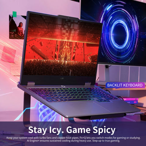 LENOVO LOQ 15.6" Traditional Laptop Intel Core i5 12GB RAM NVIDIA GeForce RTX 5050 512GB SSD Storage Windows 11 Home 144Hz - Grey LENOVO LOQ 15.6" Traditional Laptop Intel Core i5 12GB RAM NVIDIA GeForce RTX 5050 512GB SSD Storage Windows 11 Home 144Hz - Grey