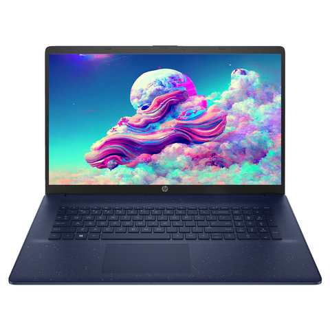 HP Essential Laptop, 17.3" FHD Non-touch 60Hz, Intel Core i5-1335U, Intel Iris Xe Graphics, 8GB DDR4 RAM, 512GB PCIe M.2 SSD, Wi-Fi 6, Windows 11 Home, Blue HP Essential Laptop, 17.3" FHD Non-touch 60Hz, Intel Core i5-1335U, Intel Iris Xe Graphics, 8GB DDR4 RAM, 512GB PCIe M.2 SSD, Wi-Fi 6, Windows 11 Home, Blue