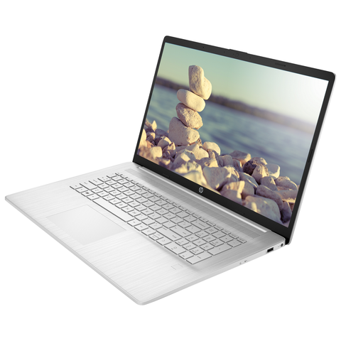 HP Essential 17-cp0012nr Laptop, 17.3" FHD Non-touch 60Hz, AMD Ryzen 5 5500U, AMD Radeon Graphics, 8GB DDR4 RAM, 256GB PCIe M.2 SSD, Wi-Fi 5, Windows 11 Home, Silver HP Essential 17-cp0012nr Laptop, 17.3" FHD Non-touch 60Hz, AMD Ryzen 5 5500U, AMD Radeon Graphics, 8GB DDR4 RAM, 256GB PCIe M.2 SSD, Wi-Fi 5, Windows 11 Home, Silver