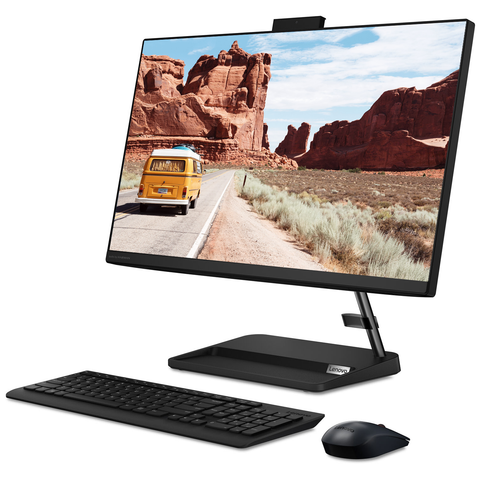 Lenovo IdeaCentre AIO 3 All-in-One, 23.8" FHD 1920 * 1080 Touchscreen 60Hz, Intel Core i5-12450H, Intel UHD Graphics, 8GB DDR4 RAM, 256GB PCIe M.2 SSD, Wi-Fi 6, Windows 11 Home, Black Lenovo IdeaCentre AIO 3 All-in-One, 23.8" FHD 1920 * 1080 Touchscreen 60Hz, Intel Core i5-12450H, Intel UHD Graphics, 8GB DDR4 RAM, 256GB PCIe M.2 SSD, Wi-Fi 6, Windows 11 Home, Black