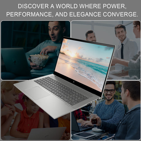 HP ENVY 17 Laptop, 17.3" FHD Touchscreen 60Hz, Intel Core i7-13700H, Intel Iris Xe Graphics, 16GB DDR4 RAM, 512GB PCIe M.2 SSD, Wi-Fi 6, Windows 11 Home, Grey HP ENVY 17 Laptop, 17.3" FHD Touchscreen 60Hz, Intel Core i7-13700H, Intel Iris Xe Graphics, 16GB DDR4 RAM, 512GB PCIe M.2 SSD, Wi-Fi 6, Windows 11 Home, Grey