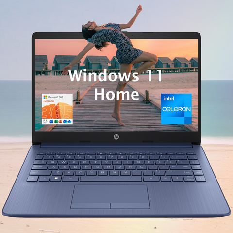 HP Essential 14 Laptop, 14" HD Non-touch 60Hz, Intel Celeron N4120, Intel UHD Graphics 600, 4GB DDR4 RAM, 64GB eMMC, Wi-Fi 5, Windows 11 Home, Blue HP Essential 14 Laptop, 14" HD Non-touch 60Hz, Intel Celeron N4120, Intel UHD Graphics 600, 4GB DDR4 RAM, 64GB eMMC, Wi-Fi 5, Windows 11 Home, Blue