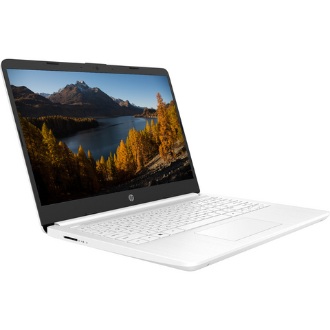 HP Essential 14" HD Laptop,  Intel Celeron N4120, 4GB DDR4 RAM, 64GB eMMC, Wi-Fi 5, Windows 11 Home, White HP Essential 14" HD Laptop,  Intel Celeron N4120, 4GB DDR4 RAM, 64GB eMMC, Wi-Fi 5, Windows 11 Home, White