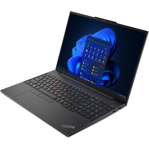 Lenovo ThinkPad E16 Gen1 Business Laptop, 16" WUXGA Non-touch 60Hz, AMD Ryzen 5 7530U, AMD Radeon Graphics, 8GB DDR4 RAM, 256GB PCIe M.2 SSD, Wi-Fi 6, Windows 11 Pro, Black Lenovo ThinkPad E16 Gen1 Business Laptop, 16" WUXGA Non-touch 60Hz, AMD Ryzen 5 7530U, AMD Radeon Graphics, 8GB DDR4 RAM, 256GB PCIe M.2 SSD, Wi-Fi 6, Windows 11 Pro, Black