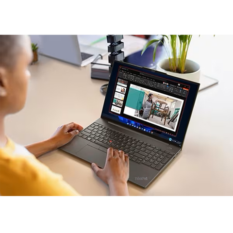 Lenovo ThinkPad E16 Gen1 Business Laptop, 16" WUXGA Non-touch 60Hz, AMD Ryzen 5 7530U, AMD Radeon Graphics, 8GB DDR4 RAM, 256GB PCIe M.2 SSD, Wi-Fi 6, Windows 11 Pro, Black Lenovo ThinkPad E16 Gen1 Business Laptop, 16" WUXGA Non-touch 60Hz, AMD Ryzen 5 7530U, AMD Radeon Graphics, 8GB DDR4 RAM, 256GB PCIe M.2 SSD, Wi-Fi 6, Windows 11 Pro, Black