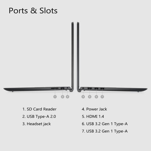 Dell Inspiron 3000 Series 3520 Laptop, 15.6" FHD Touchscreen 60Hz, Intel Core i5-1155G7, Intel UHD Graphics, 8GB DDR4 RAM, 256GB PCIe M.2 SSD, Wi-Fi 5, Windows 11 Home, Black Dell Inspiron 3000 Series 3520 Laptop, 15.6" FHD Touchscreen 60Hz, Intel Core i5-1155G7, Intel UHD Graphics, 8GB DDR4 RAM, 256GB PCIe M.2 SSD, Wi-Fi 5, Windows 11 Home, Black