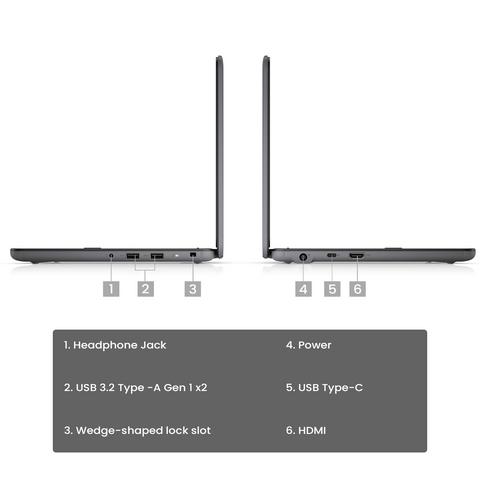 Dell Latitude 3000 Series 3140 Business 2-in-1 Laptop, 11.6" HD Touchscreen 60Hz, Intel N200, Intel UHD Graphics, 8GB DDR4 RAM, 128GB PCIe M.2 SSD, Wi-Fi 6, Windows 11 Pro, Black Dell Latitude 3000 Series 3140 Business 2-in-1 Laptop, 11.6" HD Touchscreen 60Hz, Intel N200, Intel UHD Graphics, 8GB DDR4 RAM, 128GB PCIe M.2 SSD, Wi-Fi 6, Windows 11 Pro, Black