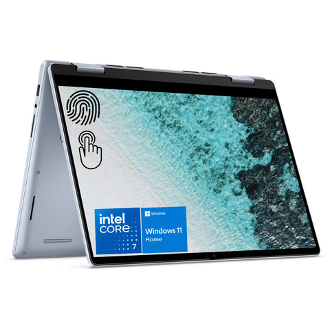 DELL Inspiron 7000 Series 14" 2-in-1 Laptop Intel Core 7 16GB RAM Intel Integrated Graphics 512GB SSD Storage Windows 11 Home 60Hz - Blue DELL Inspiron 7000 Series 14" 2-in-1 Laptop Intel Core 7 16GB RAM Intel Integrated Graphics 512GB SSD Storage Windows 11 Home 60Hz - Blue