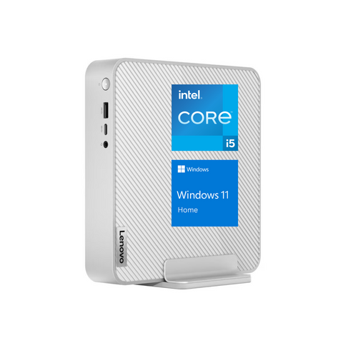 LENOVO IdeaCentre Mini Gen 8 Daily MFF Desktop, Intel Core i5-13500H, Intel UHD Graphics, 8GB DDR4 SODIMM, 512GB PCIe M.2 SSD, Wi-Fi 6, Windows 11 Home, Grey LENOVO IdeaCentre Mini Gen 8 Daily MFF Desktop, Intel Core i5-13500H, Intel UHD Graphics, 8GB DDR4 SODIMM, 512GB PCIe M.2 SSD, Wi-Fi 6, Windows 11 Home, Grey