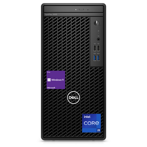 Dell OptiPlex 3000 Series Business Tower Desktop, Intel Core i9-12900K, Intel UHD Graphics, 4GB DDR4 RAM, 256GB PCIe M.2 SSD, No Wi-Fi, Ubuntu, Black Dell OptiPlex 3000 Series Business Tower Desktop, Intel Core i9-12900K, Intel UHD Graphics, 4GB DDR4 RAM, 256GB PCIe M.2 SSD, No Wi-Fi, Ubuntu, Black