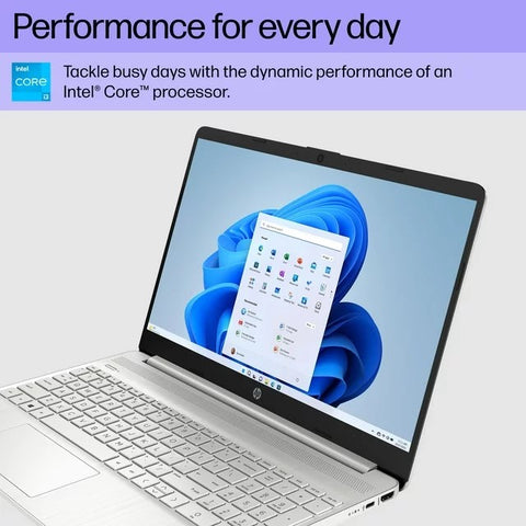HP Essential Laptop, 15.6" FHD 1920 * 1080 Non-touch 60Hz, Intel Core i3-1215U, Intel UHD Graphics, 8GB DDR4 RAM, 256GB PCIe M.2 SSD, Wi-Fi 5, Windows 11 Home, Silver HP Essential Laptop, 15.6" FHD 1920 * 1080 Non-touch 60Hz, Intel Core i3-1215U, Intel UHD Graphics, 8GB DDR4 RAM, 256GB PCIe M.2 SSD, Wi-Fi 5, Windows 11 Home, Silver