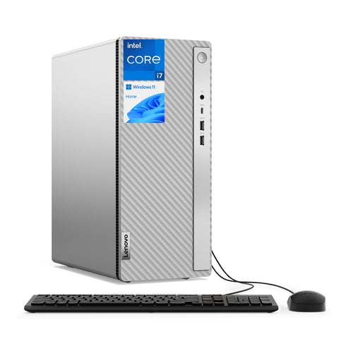LENOVO IdeaCentre 14 Tower Desktop Intel Core i7 16GB RAM Intel UHD Graphics 512GB SSD Storage Windows 11 Home - Grey LENOVO IdeaCentre 14 Tower Desktop Intel Core i7 16GB RAM Intel UHD Graphics 512GB SSD Storage Windows 11 Home - Grey