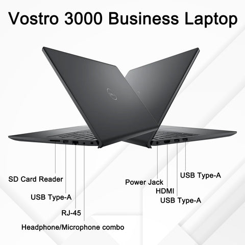 Dell Vostro 3000 Series 3520 Business Laptop, 15.6" FHD 1920 * 1080 Non-touch 120Hz, Intel Core i5-1235U, Intel UHD Graphics, 8GB DDR4 RAM, 512GB PCIe M.2 SSD, Wi-Fi 5, Windows 11 Pro, Black Dell Vostro 3000 Series 3520 Business Laptop, 15.6" FHD 1920 * 1080 Non-touch 120Hz, Intel Core i5-1235U, Intel UHD Graphics, 8GB DDR4 RAM, 512GB PCIe M.2 SSD, Wi-Fi 5, Windows 11 Pro, Black