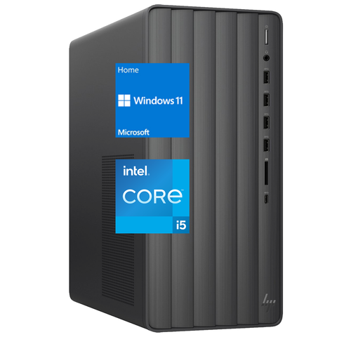 HP Envy Tower Desktop Intel Core i5 8GB RAM Intel UHD Graphics 512GB SSD Storage Windows 11 Home - Black HP Envy Tower Desktop Intel Core i5 8GB RAM Intel UHD Graphics 512GB SSD Storage Windows 11 Home - Black
