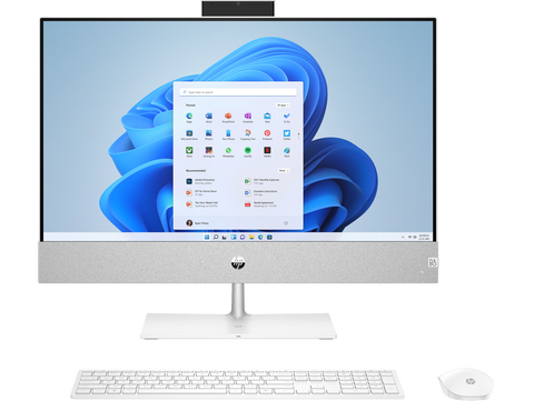 HP Pavilion 24-ca2000 All-in-One, 23.8" FHD Touchscreen 60Hz, Intel Core i7-13700T, Intel UHD Graphics, 16GB DDR4 RAM, 512GB PCIe M.2 SSD, Wi-Fi 5, Windows 11 Home, White HP Pavilion 24-ca2000 All-in-One, 23.8" FHD Touchscreen 60Hz, Intel Core i7-13700T, Intel UHD Graphics, 16GB DDR4 RAM, 512GB PCIe M.2 SSD, Wi-Fi 5, Windows 11 Home, White