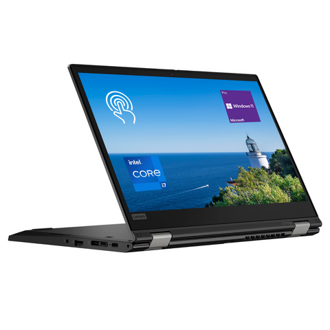 Lenovo ThinkPad L13 Yoga Gen 2 Business 2-in-1 Laptop, 13.3" FHD Touchscreen 60Hz, Intel Core i7-1165G7, Intel Iris Xe Graphics, 16GB DDR4 RAM, 512GB PCIe M.2 SSD, Wi-Fi 6, Windows 11 Pro, Black Lenovo ThinkPad L13 Yoga Gen 2 Business 2-in-1 Laptop, 13.3" FHD Touchscreen 60Hz, Intel Core i7-1165G7, Intel Iris Xe Graphics, 16GB DDR4 RAM, 512GB PCIe M.2 SSD, Wi-Fi 6, Windows 11 Pro, Black