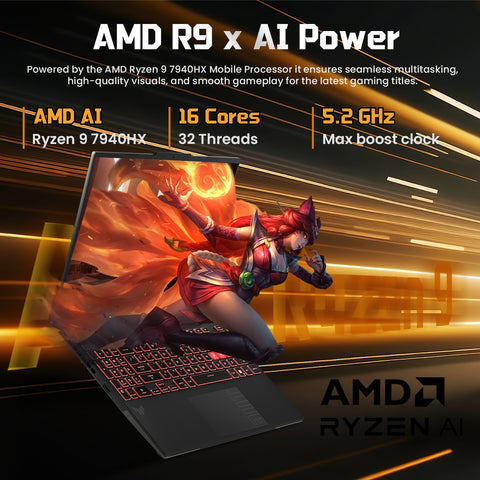 ASUS TUF A16 16" Traditional Laptop AMD Ryzen 9 16GB RAM NVIDIA GeForce RTX 4070 1TB SSD Storage Windows 11 Home 165Hz - Grey