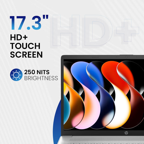 HP Essential 17.3 inches Traditional Laptop Intel Core i7 32GB RAM Intel Iris Xe Graphics 4TB SSD Storage Windows 11 Pro 60Hz - Silver