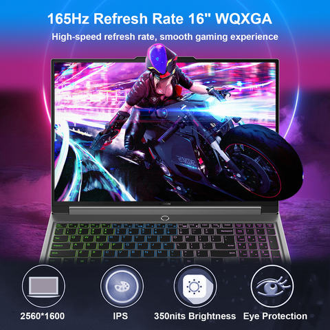 LENOVO Legion 5 16" Traditional Laptop Intel Core i7 16GB RAM NVIDIA GeForce RTX 4060 512GB SSD Storage Windows 11 Home 165Hz - Grey